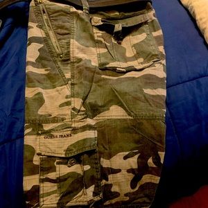 Men’s Guess Jeans Camo Shorts